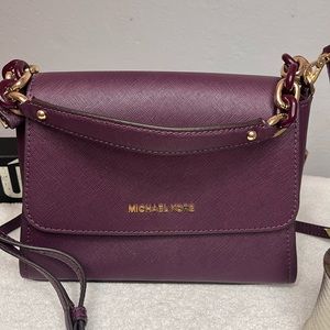 Michael Kors purple Crossbody Used!
